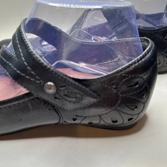 Rockport Cobb Hill Women's Black Double Strap MaryJane Flat (Sharleen) Size 9 - Picture 6 of 7